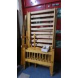 A Pine Bunk Bed Frame