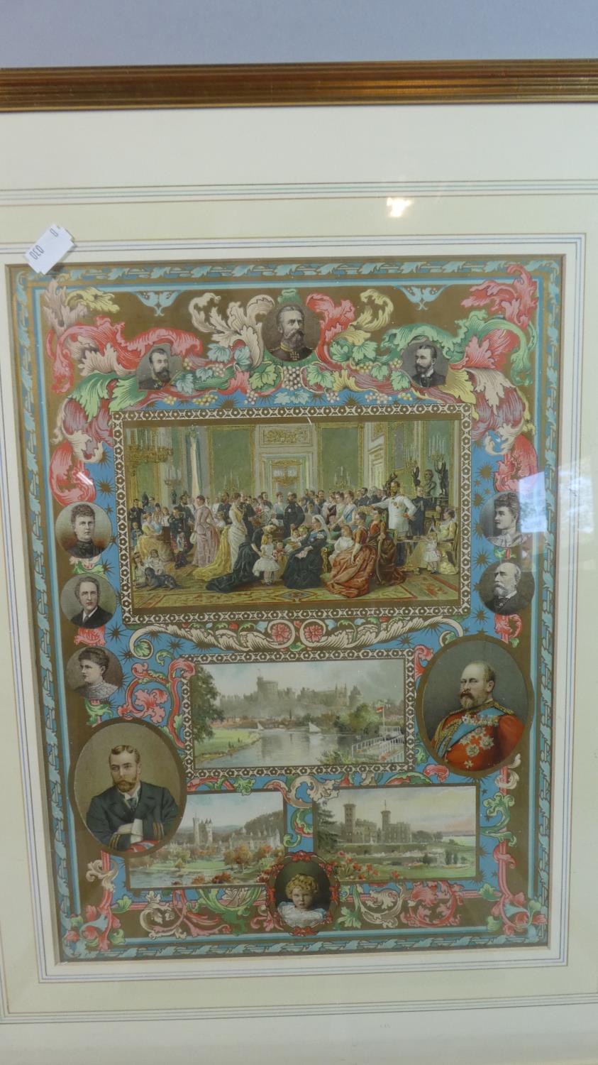A Pair of Gilt Framed Victorian Prints Depicting The Royal Family - Image 2 of 5