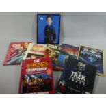 A Collection of Various Star Trek Ephemera to include Booklets, Autographed Photograph, Annuals,