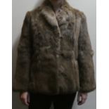 A Vintage Coney Fur Jacket