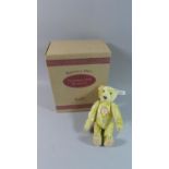 A Boxed Replica Steiff 1948 Teddy Bear with Button