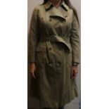 A Burberry Ladies Raincoat