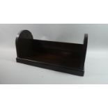 An Art Deco Bakelite Book Trough, The Ebco Patent Bookcase, 48cms Wide