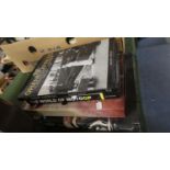 A Collection of Various Coffee Table Books to Include Harley Davidson, Orient Express, Motor GP,