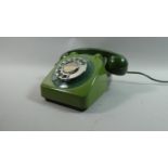 A Vintage Two Tone Green Telephone,Number to Base 706 Pla 66/2a