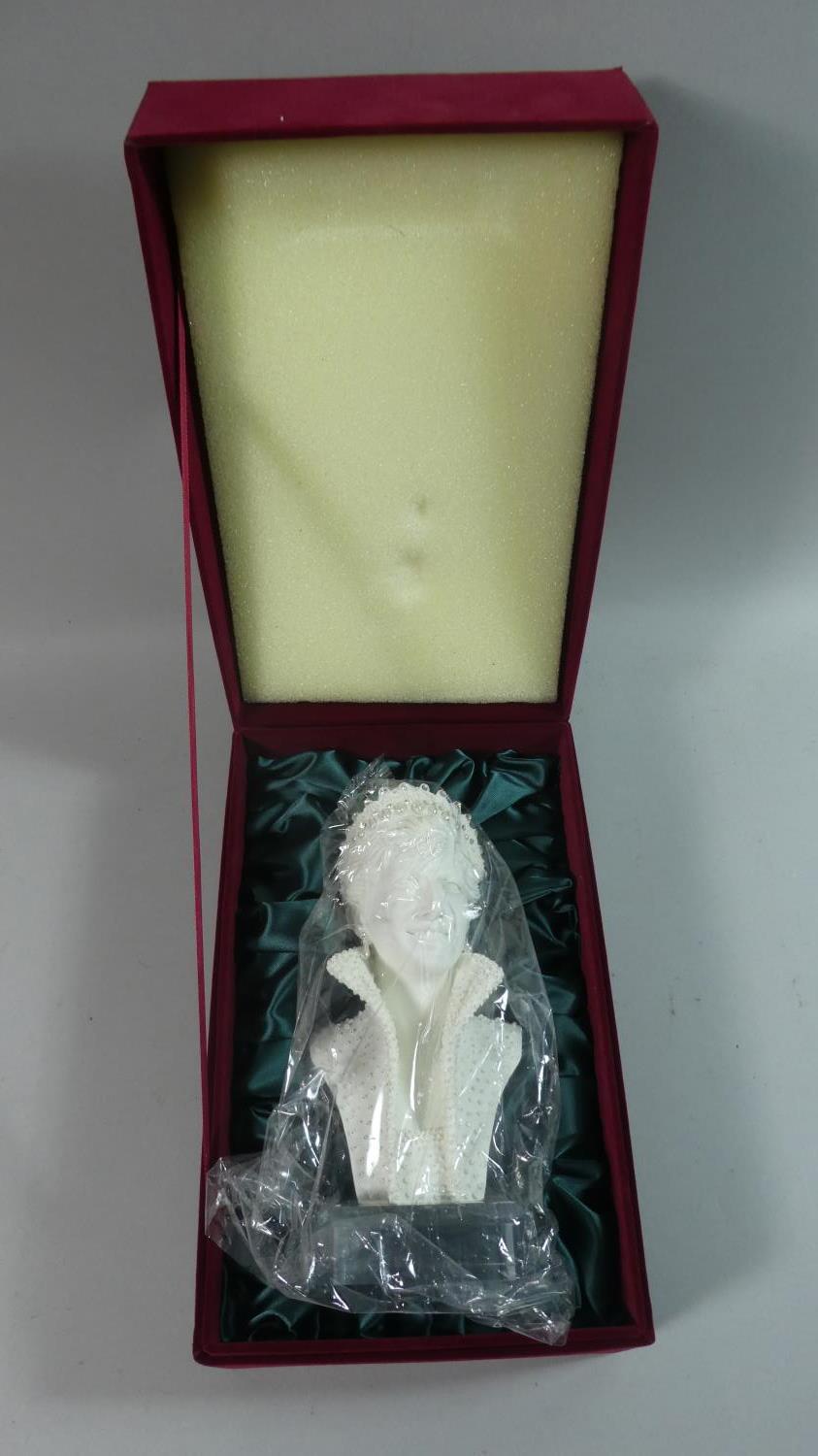 A Boxed Bust, Princess Diana, 20cm High