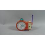 A Barbie Clock Radio by Bontempi, 16.5cms Wide