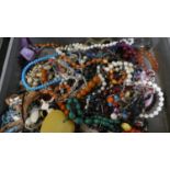 A Tray of Costume Jewellery