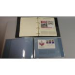 Two Loose Leaf First Day Cover Albums, The Royal Commonwealth Society and History of WWII With Coins