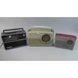 Three Vintage Radios In Need of Attention