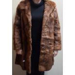 A Ladies Vintage Fur Coat by Faulkes Edgbaston