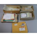 Four Boxes of Loose First Day Covers and Stamped Envelopes