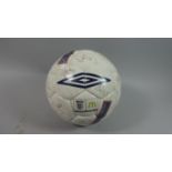 A Signed Umbro Training Football