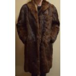 A Vintage Ladies Fur Coat