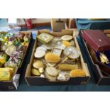 A Tray of Mid 20th Century Dressing Table Sets