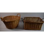 Two Wicker Baskets