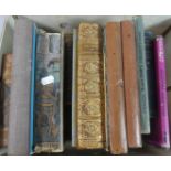 A Collection of Various Vintage Books to Include A Yankee in the Court of King Arthur by Mark