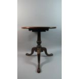 A 19th Century Snaptop Tripod Wine Table, 48cm Diameter