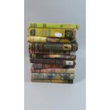 A Collection of Eleven Vintage Hardback Books with Original Dust Covers