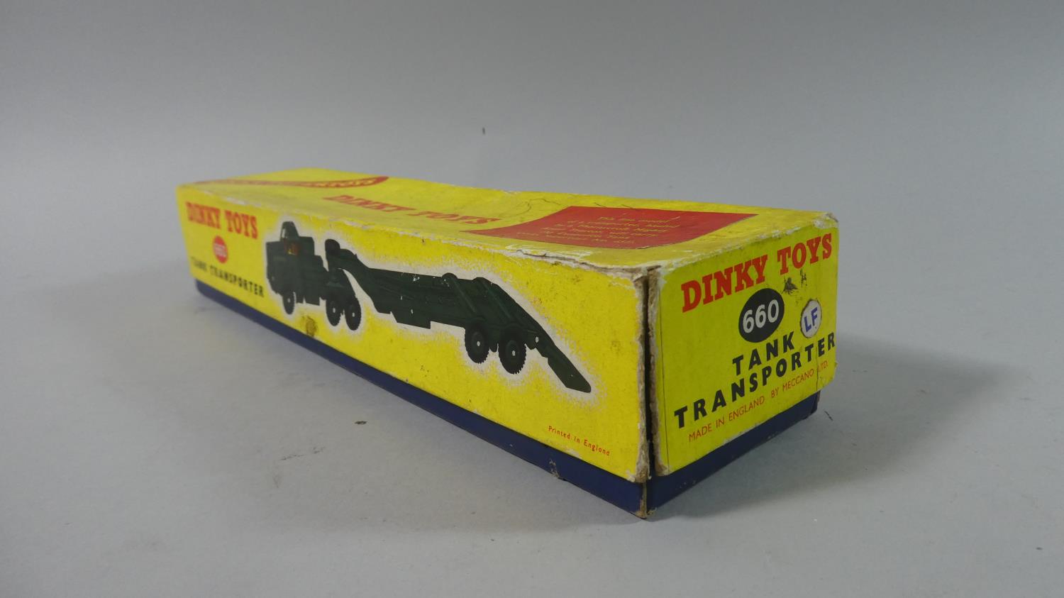 A Boxed Dinky Supertoys Tank Transporter No 660 - Image 4 of 4