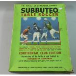 A Boxed OO Scale Subbuteo Table Soccer Set, Continental Club Edition. Not Checked