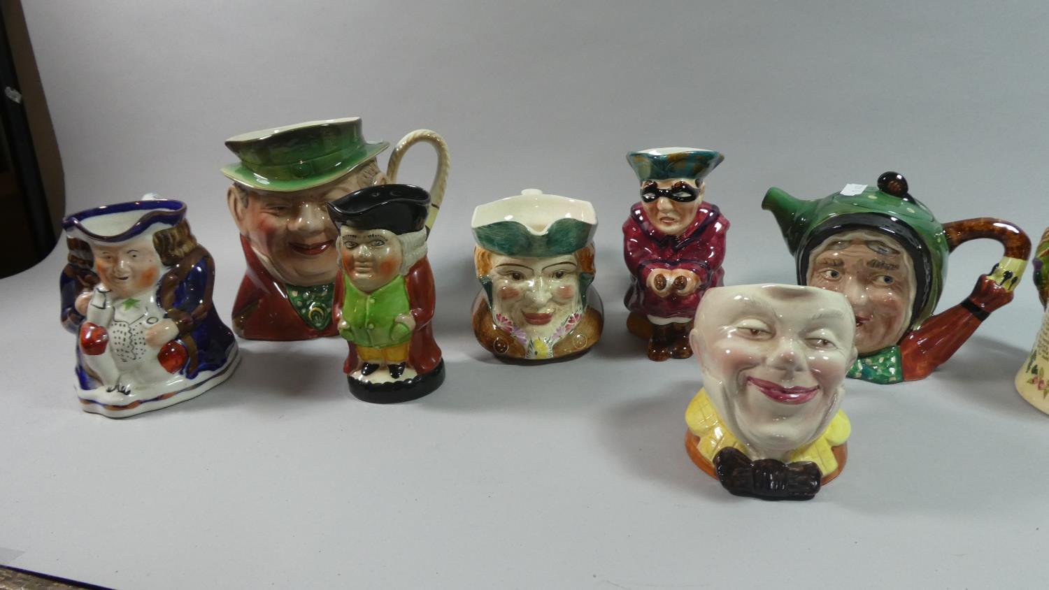 A Collection of Beswick and Other Character Jugs, Musical Tankard, Beswick Teapot etc - Image 2 of 3