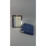 A Carrs Silver Photo Frame with Original Box to Fit Photograph 7" x 5"