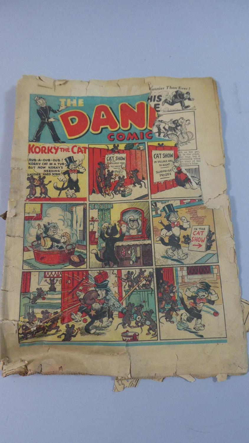 An Early Dandy Comic No.41 September 10th 1938 in Delicate Condition with Some Tears