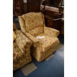 A Tapestry Upholstered Armchair