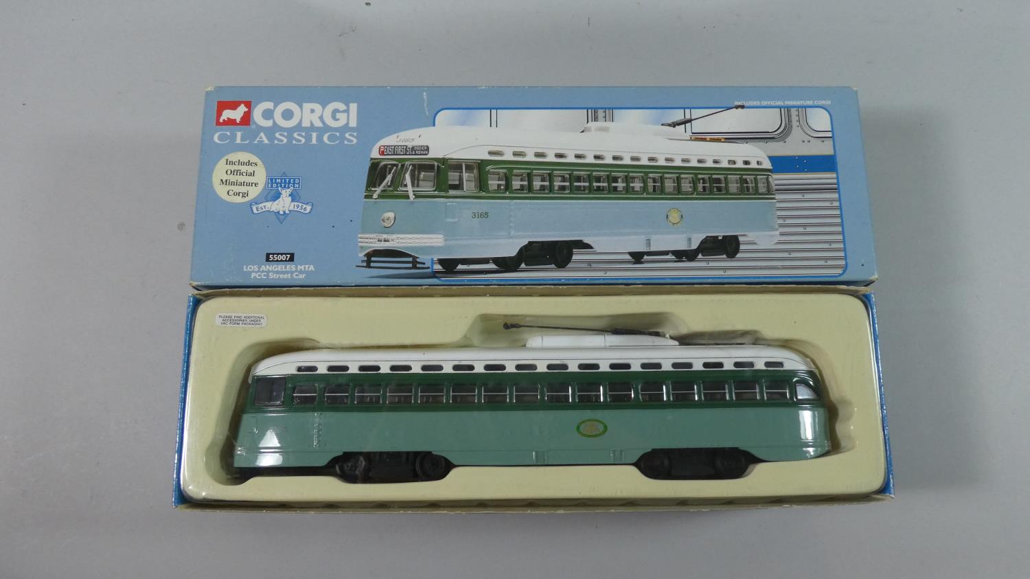 A Collection of Five Boxed Corgi Buses and Trams to include D37/1 150th Anniversary of the Penny - Image 5 of 6