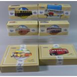 A Collection of Six Boxed Corgi Classics Commercials and Public Transport to include 97063 The Buses