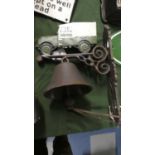 A Wall Mounting Cast Iron Landrover Door Bell (Plus VAT)