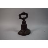 A Victorian Cast Iron Door Stop, 19.5cm High