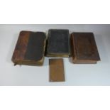 An 1865 Oxford University Press Holy Bible, a 1836 Pictorial Bible and a 1776 Holy Bible Printed