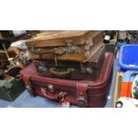 Three Vintage Suitcases