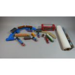 A Small Collection of Railway Items to include Thomas, Train Posters, Buses Etc