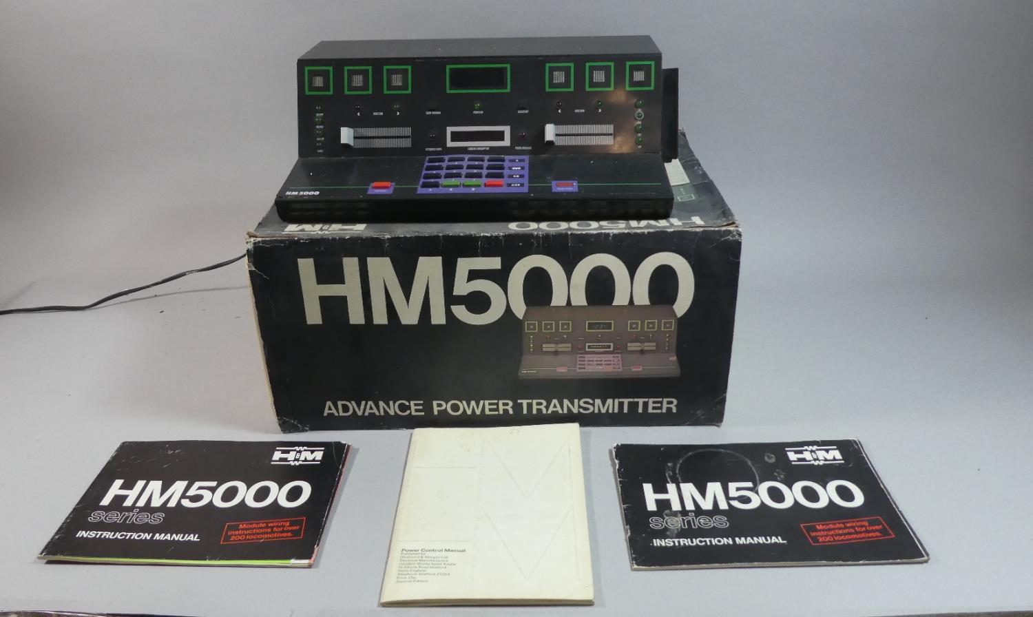 A Boxed Rare and Vintage Hammant and Morgan HM5000 Digital Controller with Booklets (Untested)