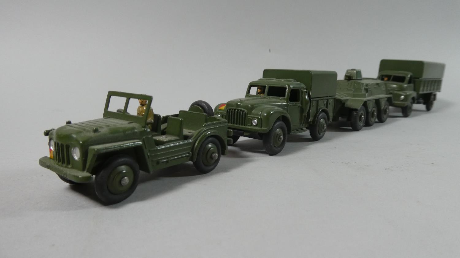 A Boxed Dinky Toys Gift Set Military Vehicles (1) No 699 - Image 2 of 8