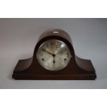 An Oak Westminster Chime Mantle Clock, 42cm Wide