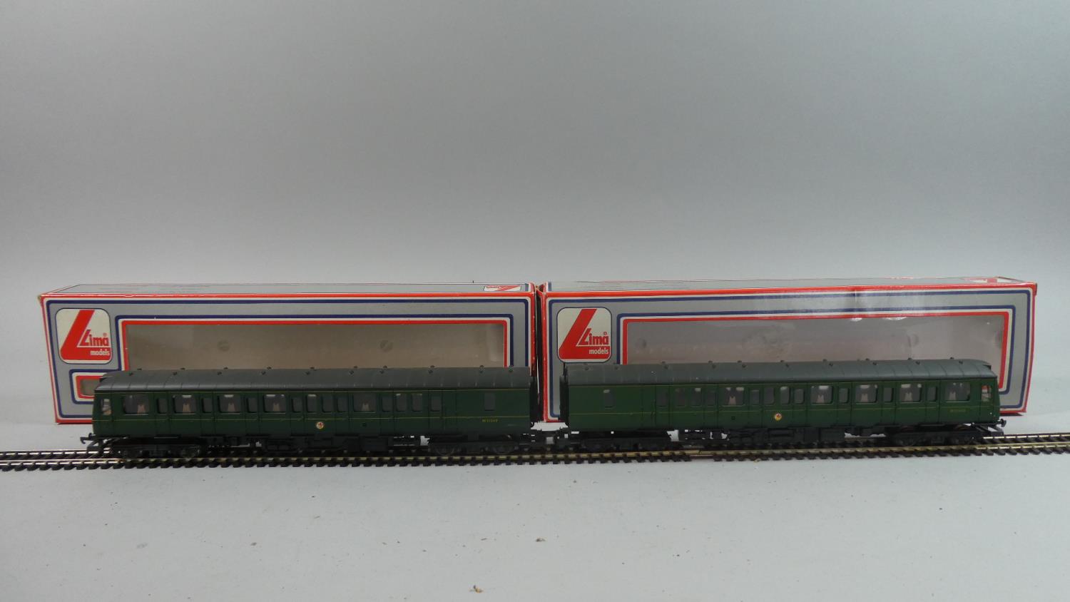 A Boxed OO Gauge Lima 205139W 205139 MWG BR DMU Number W51342 W51340. Converted to Zero 1