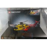 Cased Shop Display Lego Technic 9396 Technic Rescue Helicopter from the 2012 Range, Case