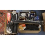 A Large Collection of OO Gauge Track and Electrics to include Points, Straights, Point Motors,