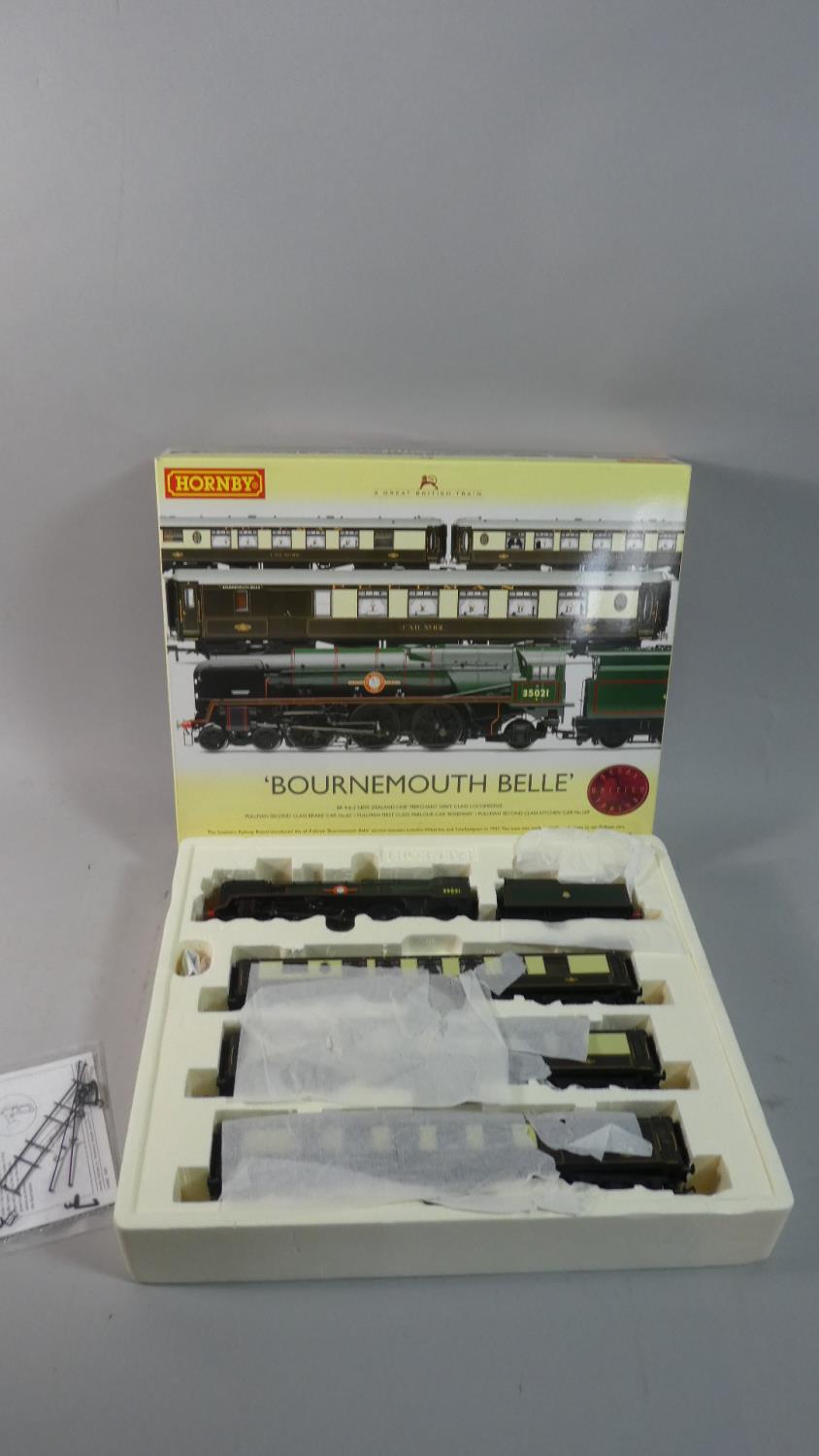 A Boxed Hornby OO Gauge R2300 Bournemouth Belle Train Pack, Appears Unused