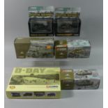A Collection of Six Boxed Corgi Classics and Fighting Machines to include 66501 German Tank Tiger Mk
