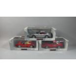Three Boxed 1:18 Scale UT Models of Ferraris to include Two F550 Maranello and a F335 Spider