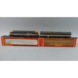 Two Boxed Hornby Railway Loco and Coach in the Intercity Livery to Include R802, BR Class 47