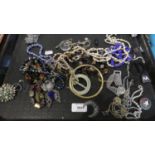 A Tray of Costume Jewellery