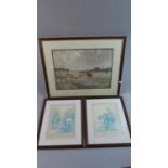 A Collection of Three Sporting Prints to Include Lionel Edwards and Pair of Mr Jorrocks