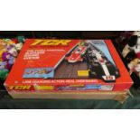 A Boxed TCR Total Control Slotless Racing System Super 4 Jam Car Speedway
