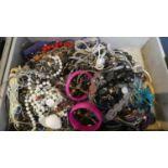 A Box of Costume Jewellery